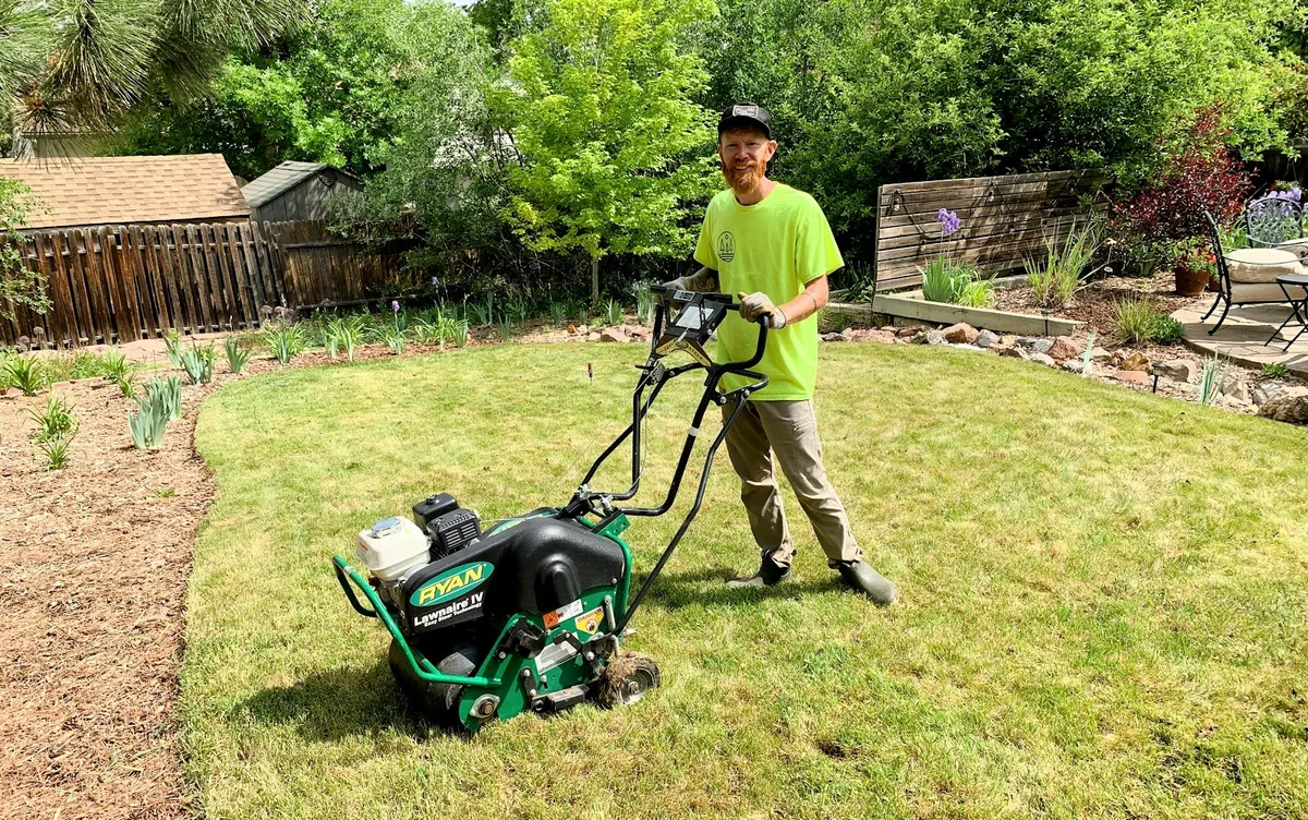 Littleton Lawn Care team at work