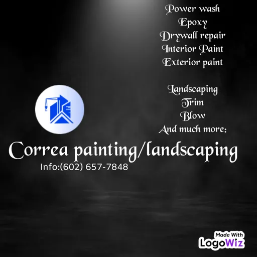 Correa painting and landscaping team at work