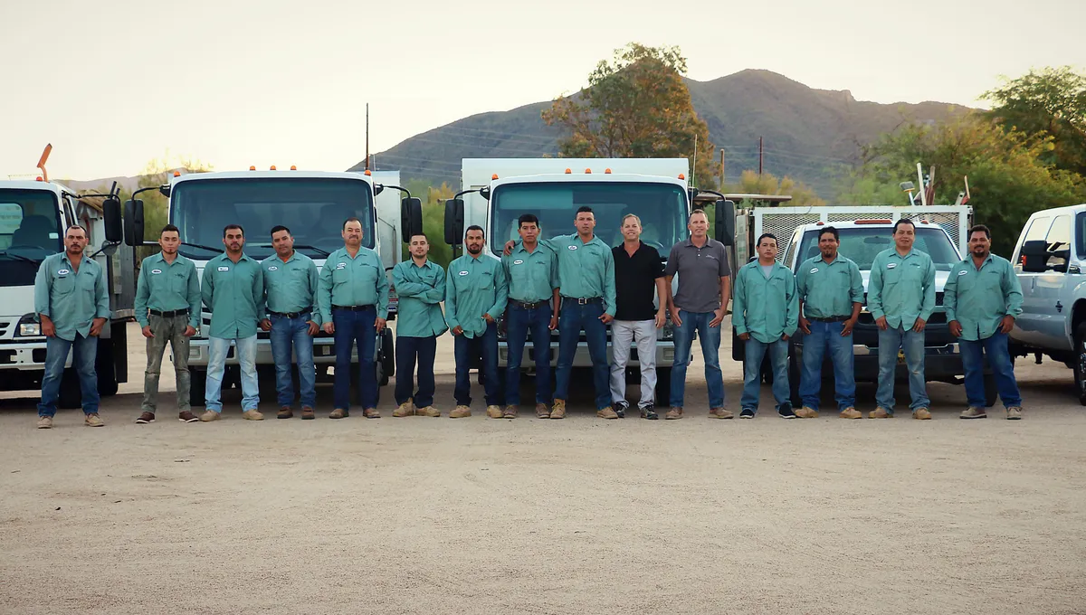 AZ Outdoor Designs team at work